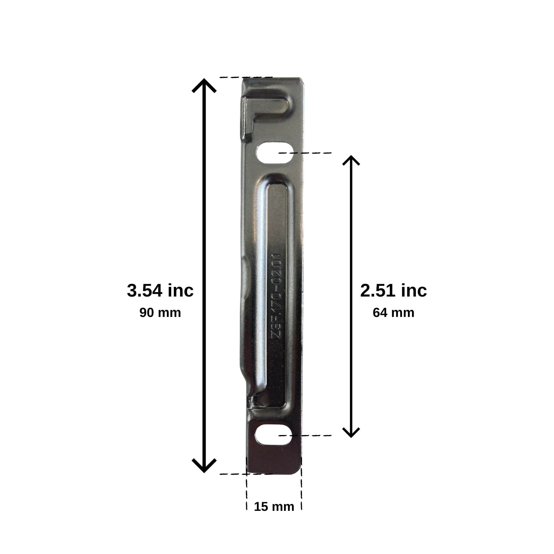 Blum ZSF.1700 L Metabox Left Screw-On Drawer Standard Front Fixing
